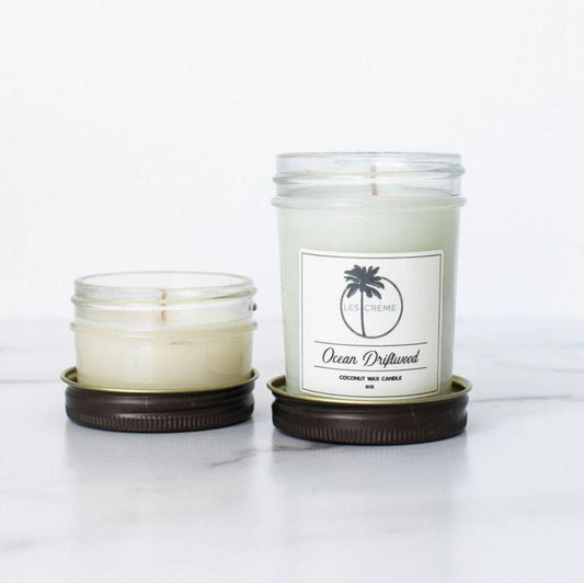 Ocean Driftwood Scent Coconut Wax Candle