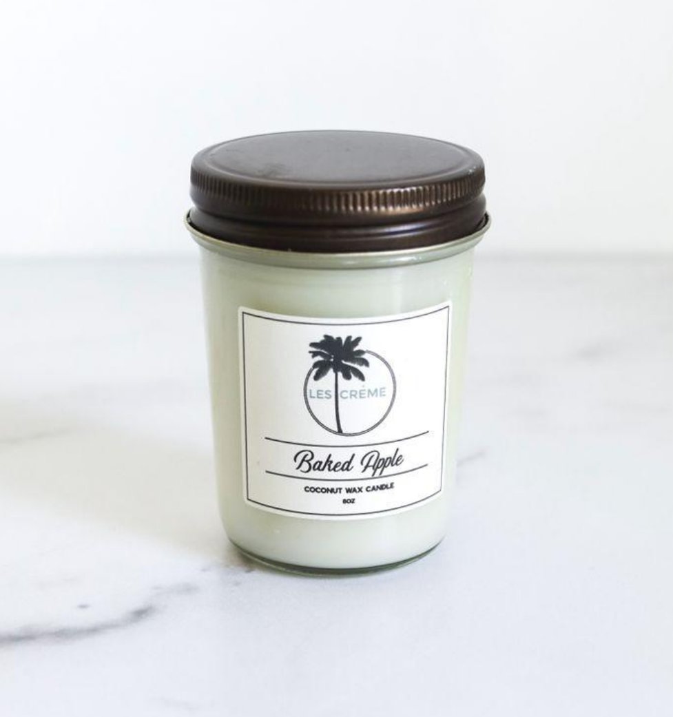 Baked Apple Coconut Wax Candle