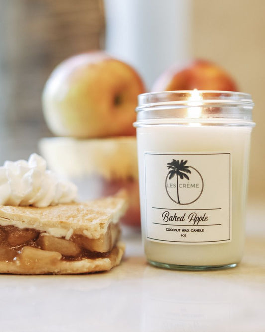 Baked Apple Coconut Wax Candle