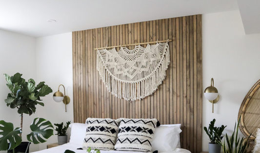 Heather Wall Hang | Natural White