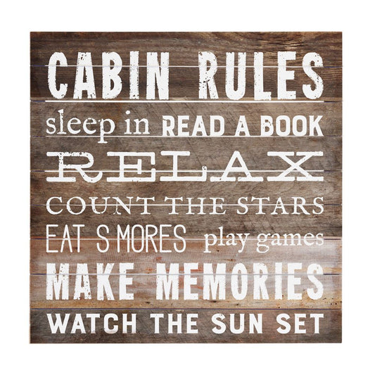 Cabin Rules